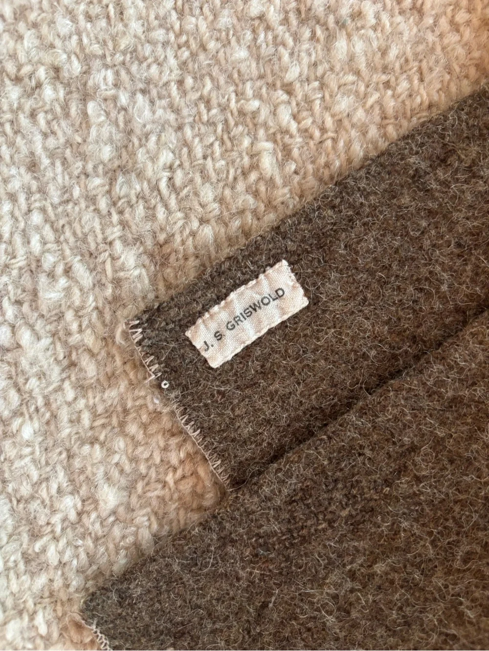 Antique Wool Military Blanket